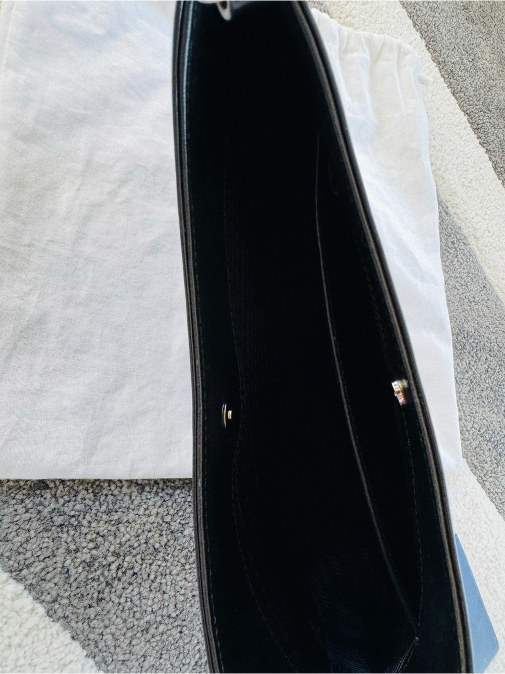 Prada Cleo Brushed Leather Shoulder Bag - Picture 3 of 14